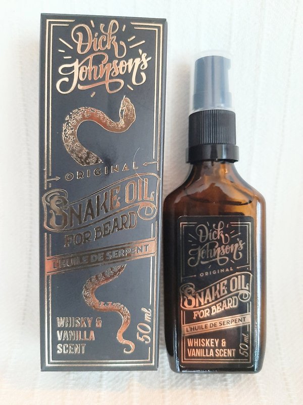 Partaöljy Snake Oil Whisky & Vanilla